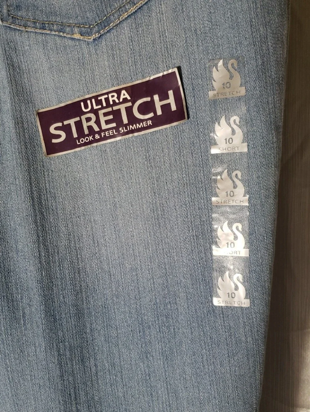 Gloria Vanderbilt Light Blue Straight Leg Jeans